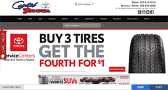 Desktop Screenshot of capitoltoyota.com